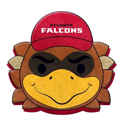 Logo Brands Atlanta Falcons Puff Pillow