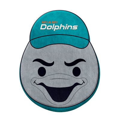 Logo Brands Miami Dolphins Puff Pillow