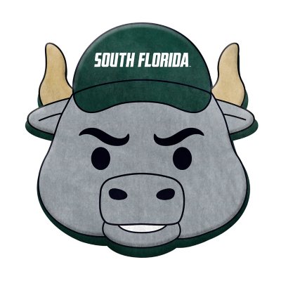 Logo Brands South Florida Bulls Puff Pillow