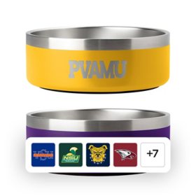 Logo Brands HBCU Stainless Steel Dog Bowl, 2 Pack
