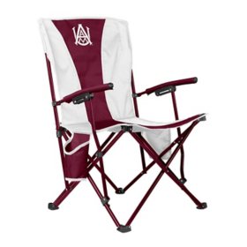 Logo Brands HBCU Hard Arm Big Boy Chair, Assorted Teams