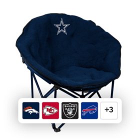 Logo Brands NFL Sherpa Sphere Chair, Assorted Teams