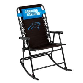 Logo Brands Carolina Panthers Bungee Rocker