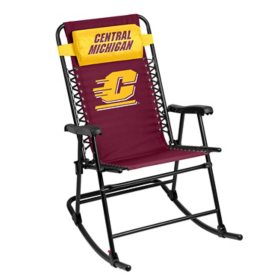 Logo Brands Central Michigan Chippewas Bungee Rocker