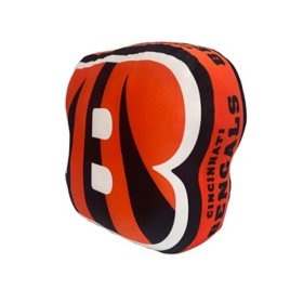 Logo Brands Cincinnati Bengals XL Puff Pillow