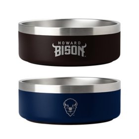 HBCU 2 pk. Stainless Steel Dog Bowls