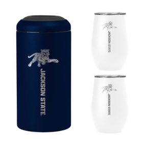 HBCU Stainless Steel Wine Chiller and Tumbler Set