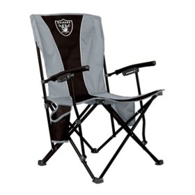 Logo Brands Las Vegas Raiders Hard Arm Chair