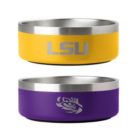 NCAA 2 pk. Stainless Steel Dog Bowls