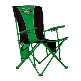 Logo Brands Marshall Thundering Herd Hard Arm Chair