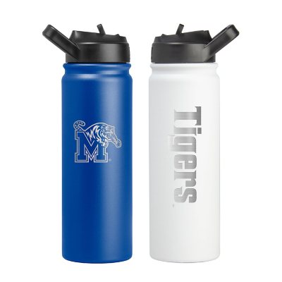 Logo Brands Memphis Tigers 24oz SS Water Bottle 2pk