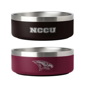 HBCU 2 pk. Stainless Steel Dog Bowls
