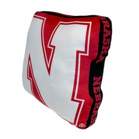 Logo Brands Nebraska Cornhuskers XL Puff Pillow