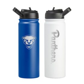 Logo Brands Pittsburgh Panthers 24oz SS Water Bottle 2pk