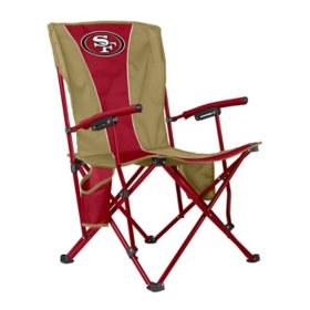 Logo Brands San Francisco 49ers Hard Arm Chair