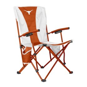 Logo Brands Texas Longhorns Hard Arm Chair