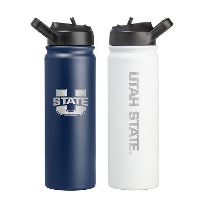 Logo Brands Utah State Aggies 24oz SS Water Bottle 2pk
