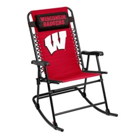 Logo Brands Wisconsin Badgers Bungee Rocker