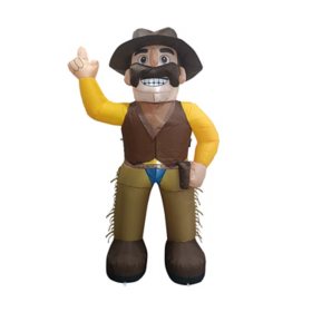 Logo Brands Wyoming Cowboys 7' Team Inflatable