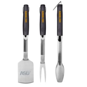 Logo Brands HBCU 3-Piece Stainless Steel Grill Set, Assorted Teams