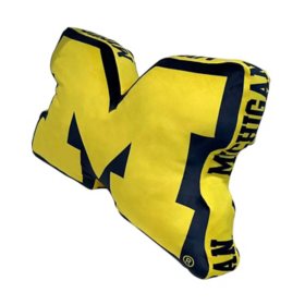 Logo Brands Michigan Wolverines XL Puff Pillow