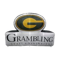 Logo Brands Grambling State Tigers Pre-Lit 7’x10’ Inflatable