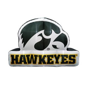 Logo Brands Iowa Hawkeyes Pre-Lit 7’x10’ Team Inflatable