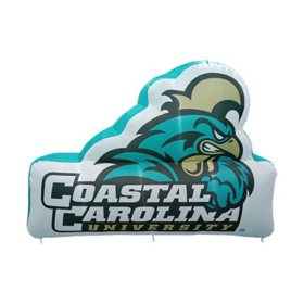 Logo Brands Coastal Carolina Chanticleers Pre-Lit 7’x10’ Team Inflatable