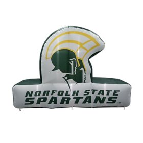 Logo Brands Norfolk State Spartans Pre-Lit 7’x10’ Inflatable