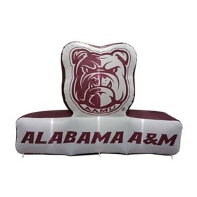 Logo Brands Alabama A&M Bulldogs Pre-Lit 7’x10’ Inflatable
