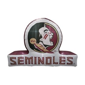 Logo Brands Florida State Seminoles Pre-Lit 7’x10’ Team Inflatable