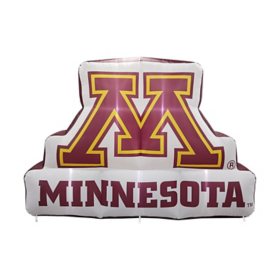 Logo Brands Minnesota Golden Gophers Pre-Lit 7’x10’ Team Inflatable