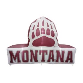 Logo Brands Montana Grizzlies Pre-Lit 7’x10’ Team Inflatable