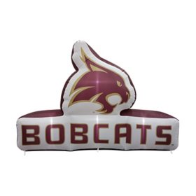 Logo Brands Texas State Bobcats Pre-Lit 7’x10’ Team Inflatable