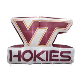 Logo Brands Virginia Tech Hokies Pre-Lit 7’x10’ Team Inflatable