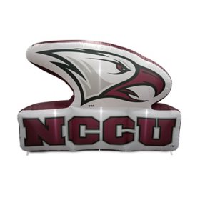 Logo Brands North Carolina Central Eagles Pre-Lit 7’x10’ Inflatable