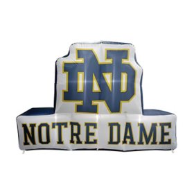 Logo Brands Notre Dame Fighting Irish Pre-Lit 7’x10’ Team Inflatable