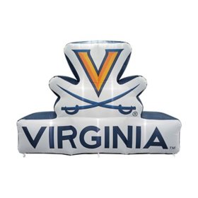 Logo Brands Virginia Cavaliers Pre-Lit 7’x10’ Team Inflatable