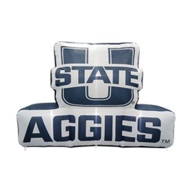 Logo Brands Utah State Aggies Pre-Lit 7’x10’ Team Inflatable