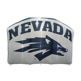 Logo Brands Nevada Wolf Pack Pre-Lit 7’x10’ Team Inflatable