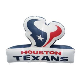 Logo Brands Houston Texans Pre-Lit 7’x10’ Team Inflatable