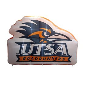 Logo Brands Texas - San Antonio Roadrunners Pre-Lit 7’x10’ Team Inflatable
