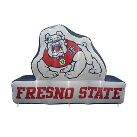 Logo Brands Fresno State Bulldogs Pre-Lit 7’x10’ Team Inflatable