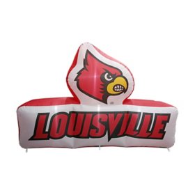 Logo Brands Louisville Cardinals Pre-Lit 7’x10’ Team Inflatable