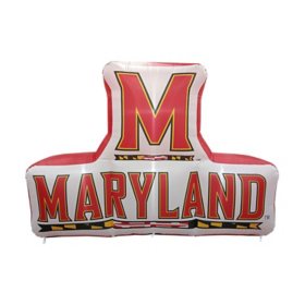 Logo Brands Maryland Terrapins Pre-Lit 7’x10’ Team Inflatable