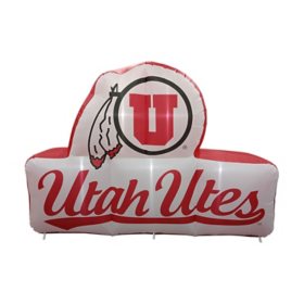 Logo Brands Utah Utes Pre-Lit 7’x10’ Team Inflatable