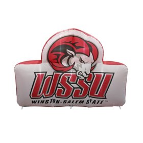 Logo Brands Winston Salem State Rams Pre-Lit 7’x10’ Inflatable