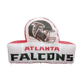 Logo Brands Atlanta Falcons Pre-Lit 7’x10’ Team Inflatable