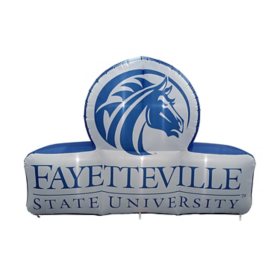Logo Brands Fayetteville State Broncos Pre-Lit 7’x10’ Inflatable
