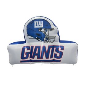 Logo Brands New York Giants Pre-Lit 7’x10’ Team Inflatable